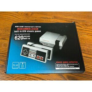 Entertainment System Nintendo Classic Mini 620 Game Console - Gray